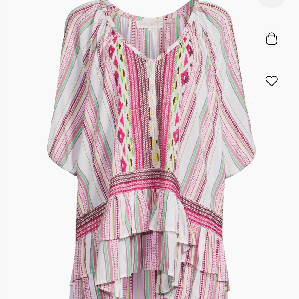 NWT Ramy Brook Colorful Bohemian Beach/Pool Cover-up